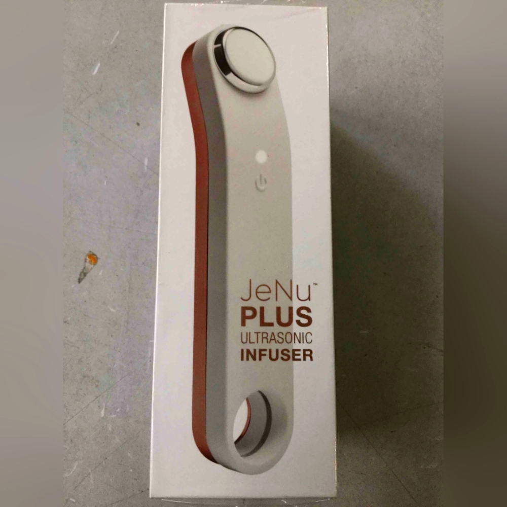 JeNu Plus Ultrasonic Infuser with Microsphere Infusion Gel 1oz NIB